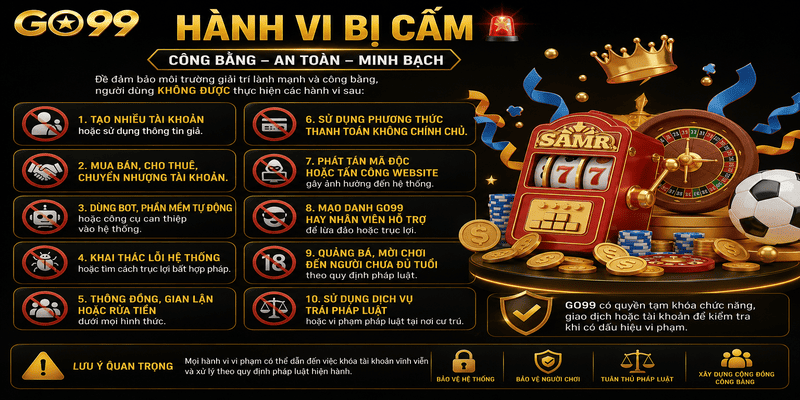 Hành vi bị cấm